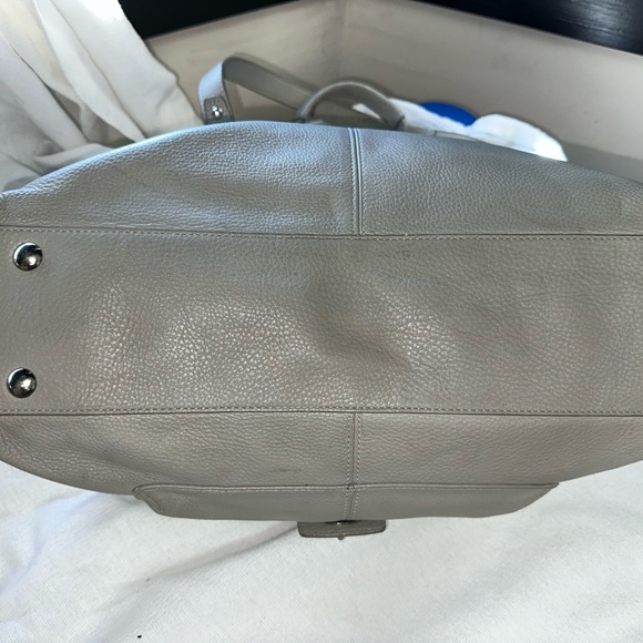 Coach grey leather Penelope shoulder bag. - Picture 2 of 4